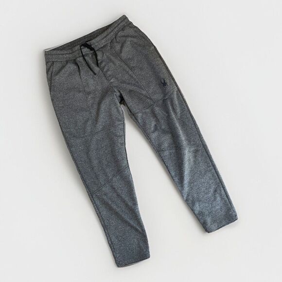 Spyder Joggers Mens L Gray Active ProWeb Tapered Quick Dry Athleisure Stretch - Picture 1 of 7